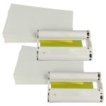 Vhbw 2x cartouches d'encre cyan / magenta / jaune compatible avec canon selphy cp100, cp1000, cp1200, ... Vhbw 2x cartouches d'encre cyan / magenta / jaune compatible avec canon selphy cp100, cp1000, cp1200, ...