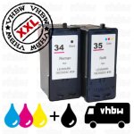 Vhbw 2x cartouches recharg�e pour lexmark p4250, p4310, p4330, p4350, p6200, p6210, p6250, p6350 imprimante ...
