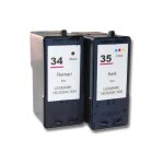 Vhbw 2x cartouches rechargée pour lexmark x2500, x2510, x2530, p910, p915, x3310, x3330, x3350 imprimante ... Vhbw 2x cartouches rechargée pour lexmark x2500, x2510, x2530, p910, p915, x3310, x3330, x3350 imprimante ...