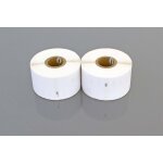 Vhbw 2x rouleau d'�tiquettes 41mm x 89mm (300 �tiquettes) compatible avec dymo labelwriter 330 turbo ...