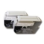 Vhbw 2x rubans compatible avec brother p - touch 65, 65sl, 70, 65sccp, 55s, 65sb, 65vp, 55bm imprimante ...