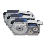 Vhbw 3 x cassettes � ruban 12 mm pour casio kl - 8100, kl - 820, kl - 8200, kl - c500, kl - p1000. remplace: ...