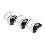Vhbw 3x rouleau d'tiquettes pour brother p - touch ql - 1050, ql - 1050n, ql - 1060, ql - 1060n, ql ...