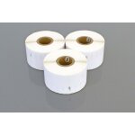 Vhbw 3x rouleau d'�tiquettes 41mm x 89mm (300 �tiquettes) compatible avec dymo labelwriter 400 turbo, ...
