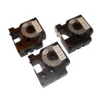 Vhbw 3x rubans compatible avec dymo labelwriter duo, duo 400, duo 450 imprimante d'�tiquettes 19mm noir ...