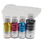Vhbw 4x encre de recharge compatible avec hp smart tank 7005, 790, 7305, 7006, 7605, 7306 imprimante ...