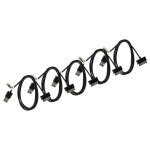 Vhbw 5x c�ble usb compatible avec samsung galaxy tab gt - p7310 wifi tablette - c�ble 2 en 1 avec charge ...