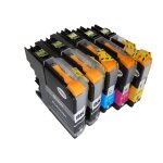 Vhbw 5x encre de recharge compatible avec brother mfc - j 4420 dw, 4425 dw, 4620 dw, 4625 dw imprimante ...