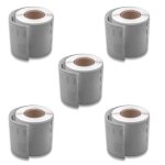Vhbw 5x kit d'�tiquettes autocollant 46mmx 78mm pour imprimante d?�quittettes dymo labelwriter 320, 330, ...
