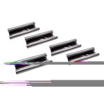 Vhbw lot de 5 rubans thermique compatible avec panasonic kx - f 1800, kx - f 1810 imprimante fax - rouleaux ...