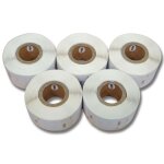 Vhbw 5x rouleau d'tiquettes 12mm x 24mm (1000 tiquettes) compatible avec dymo labelwriter 330 turbo, ...