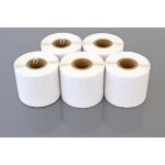 Vhbw 5x rouleau d'tiquettes 59mm x 190mm (110 tiquettes) compatible avec dymo labelwriter 400 turbo, ...