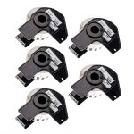 Vhbw 5x rouleau d'tiquettes pour brother p - touch ql - 1050, ql - 1050n, ql - 1060n, ql - 500, ql - ...