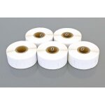 Vhbw 5x rouleau d'tiquettes pour dymo labelwriter 400 duo, 400 turbo, el40, el60, el60 turbo, lw400 ...