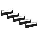 Vhbw 5x ruban encreur compatible avec citizen swift 24 e, swift 240 cs, swift 240 plus imprimante matricielle ...