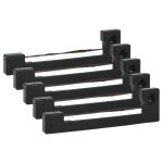 Vhbw 5x ruban encreur compatible avec epson m 164, m 163, m 160, m 180, m 181, m 161, m 150 imprimante ...