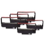 Vhbw 5x rubans encreurs impr. matricielle, noir / rouge compatible avec sharp er 3210 remplace erc - ... Vhbw 5x rubans encreurs impr. matricielle, noir / rouge compatible avec sharp er 3210 remplace erc - ...