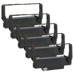 Vhbw 5x ruban encreur compatible avec nikko nk 400, nk 400 mf imprimante matricielle ou de reus - violet ...