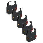Vhbw 5x ruban encreur compatible avec olympia carrera de luxe imprimante matricielle ou de re�us - ruban ...
