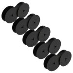 Vhbw 5x ruban encreur compatible avec olympia splendid 66 typewriter machine � �crire - noir