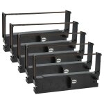 Vhbw 5x ruban encreur compatible avec panasonic 5000, epos js 5000 imprimante matricielle ou de reus ...