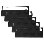 Vhbw 5x ruban encreur remplacement pour epson 653n, erc - 27, c43s015366 pour imprimante matricielle ...