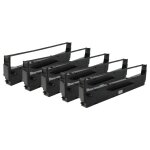 Vhbw 5x ruban encreur remplacement pour epson c13s015021, s015637 pour imprimante matricielle ou de reus ...