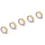 Vhbw 5x rubans de marquage 3d compatible avec dymo junior embosser home s0717900 imprimante d'tiquettes ...