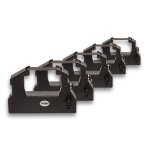 Vhbw 5x ruban encreur compatible avec epson 2000, m2000 imprimante matricielle ou de re�us - noir