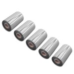 Vhbw 5x ruban  transfert thermique noir 110mm 300m pour imprimante  tiquettes citizen clp - 9301