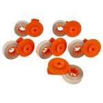 Vhbw 6x ruban correcteur compatible avec olympia sm 5200, sge 77, sge 77 c, sr 101 ecf, sprintertype ...