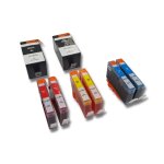 Vhbw 8x cartouches compatible pour hp officejet 7000 wide, 7000 special edition imprimante - set cyan, ...