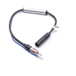 Vhbw adaptateur d'antenne din (m) vers din (f) compatible avec audi, seat, vw voiture - amplificateur ...