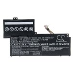 Vhbw batterie compatible avec acer aspire one cloudbook 11 ao1 - 132 - c7u0 ordinateur portable notebook ...