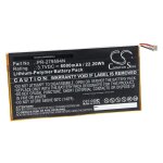 Vhbw batterie compatible avec acer iconia one 10 b3 - a40 tablette (6000mah, 3, 7v, li - polym�re)