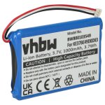 Vhbw batterie compatible avec garmin n�vi 2599lmthd, 2599lmt 5 - inch gps, appareil de navigation (1000mah, ...