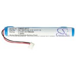 Vhbw batterie compatible avec garmin wind sensor gps, appareil de navigation (700mah, 2, 4v, nimh)
