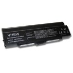 Vhbw batterie ordi. portable (li - ion, 6600mah, 11. 1v, 73. 26wh, noir) compatible avec sony vaio modles ...