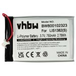 Vhbw batterie compatible avec sony portable reader prsa - cl1 liseuse e - book reader (750mah, 3, 7v, ...