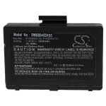Vhbw batterie compatible avec zebra zr138 imprimante, scanner, imprimante d'tiquettes (3400mah, 7, 4v, ...