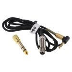 Vhbw c�ble audio aux compatible avec akg k240 studio casque - avec prise jack 3, 5 mm, vers 6, 3 mm, ...