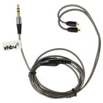 Vhbw câble audio aux compatible avec shure se215, se315, se425, se535, se846 casque - avec prise jack ... Vhbw câble audio aux compatible avec shure se215, se315, se425, se535, se846 casque - avec prise jack ...