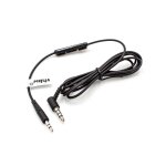 Vhbw cble audio aux vers prise jack 3, 5mm pour bose oe2, oe2i casques d'coute, 120cm - microphone ...