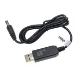 Vhbw câble de charge usb vers fiche dc creuse 5, 5 x 2, 5 mm - 5 v / 3 a vers 9 v / 1 a pour routeur, ... Vhbw câble de charge usb vers fiche dc creuse 5, 5 x 2, 5 mm - 5 v / 3 a vers 9 v / 1 a pour routeur, ...