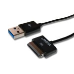 Vhbw cble usb cble de donnes (usb standard type a vers tablette) cble de charge 2en1 100cm compatible ...