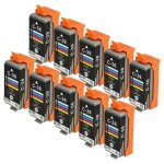 Vhbw cartouche d'encre multicolore compatible avec canon pixma ip110, ip100p, ip100, ip100v imprimante ... Vhbw cartouche d'encre multicolore compatible avec canon pixma ip110, ip100p, ip100, ip100v imprimante ...