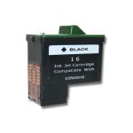 Vhbw cartouche d'encre noir compatible avec lexmark x1185, x1190, x1195, x1196, x1250, x1270, x2225, ...