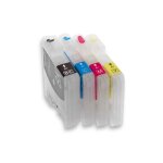 Vhbw cartouches d'encre vide multicouleurs compatible avec brother mfc - 355cw, mfc - 490cn, mfc - 395cw ...