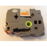Vhbw cassette  bande cartouche 18mm pour imprimante d?tiquette brother p - touch 1750, 1800, 1850, ...