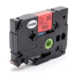 Vhbw cassette ? ruban d'?criture 12mm noir sur fl?xible rouge pour imprimante brother p - touch 1000, ...